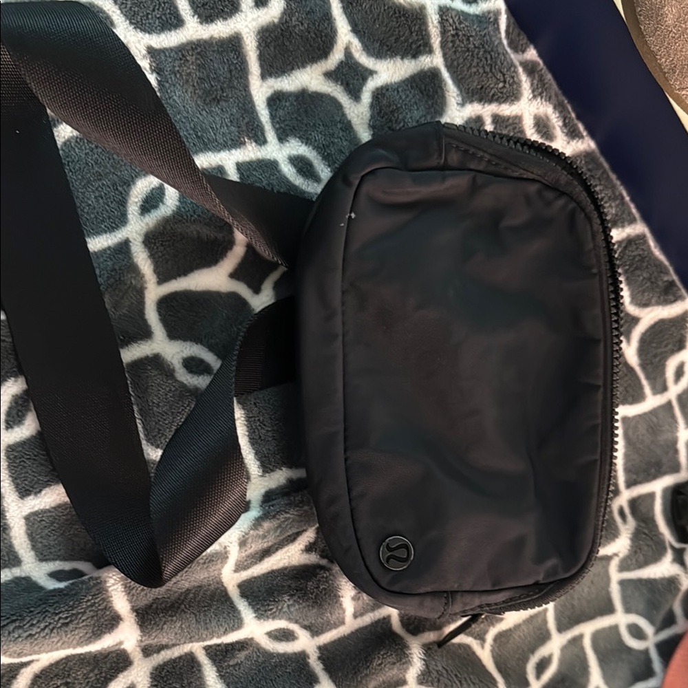 lululemon athletica Black Belt Bag Sleek and Versatile